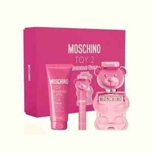 Moschino Ladies Toy 2 Bubblegum Gift Set Fragrances NIB Rare Set Full Size